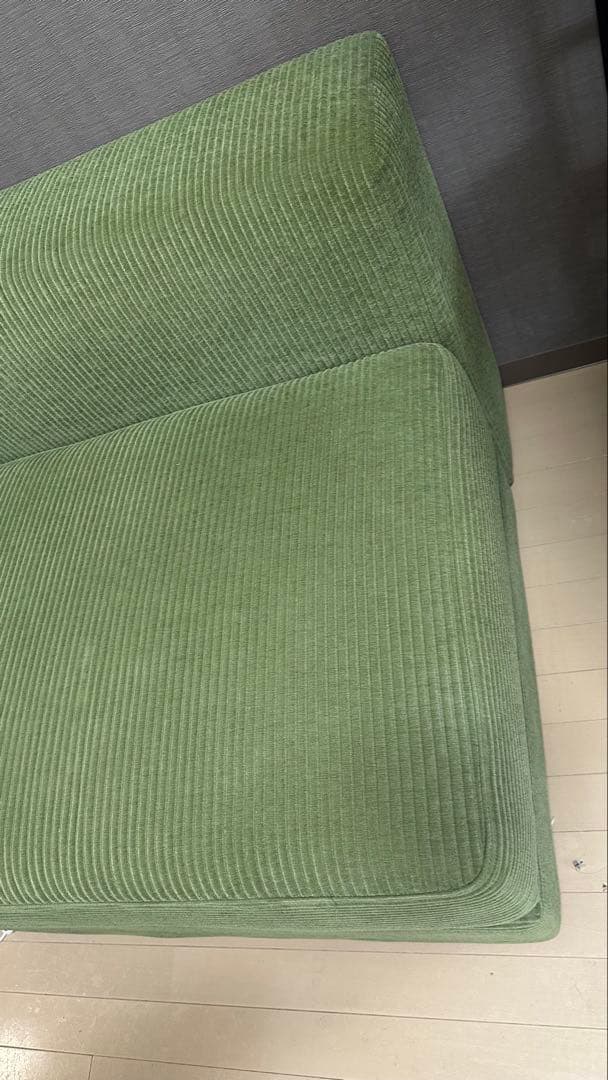 値下げ交渉可能 JÄTTEBO 1.5人掛けソファサムサラダークイエローグリーン