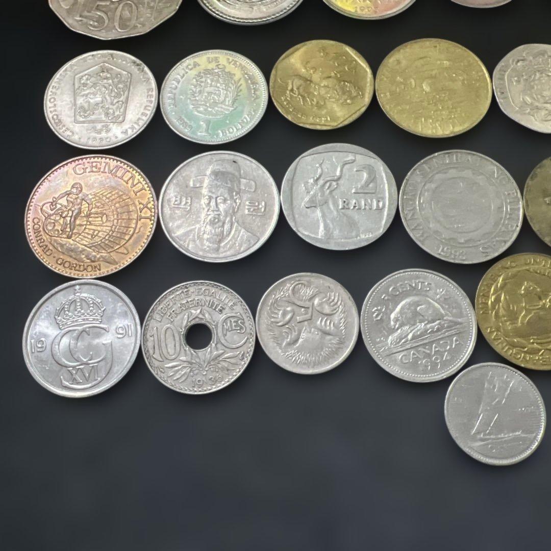 ✨世界中の古銭を35枚セット✨ 外国古銭 まとめ売り 希少性大