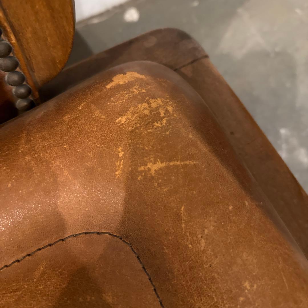 ヴィンテージチェア　レザーソファ