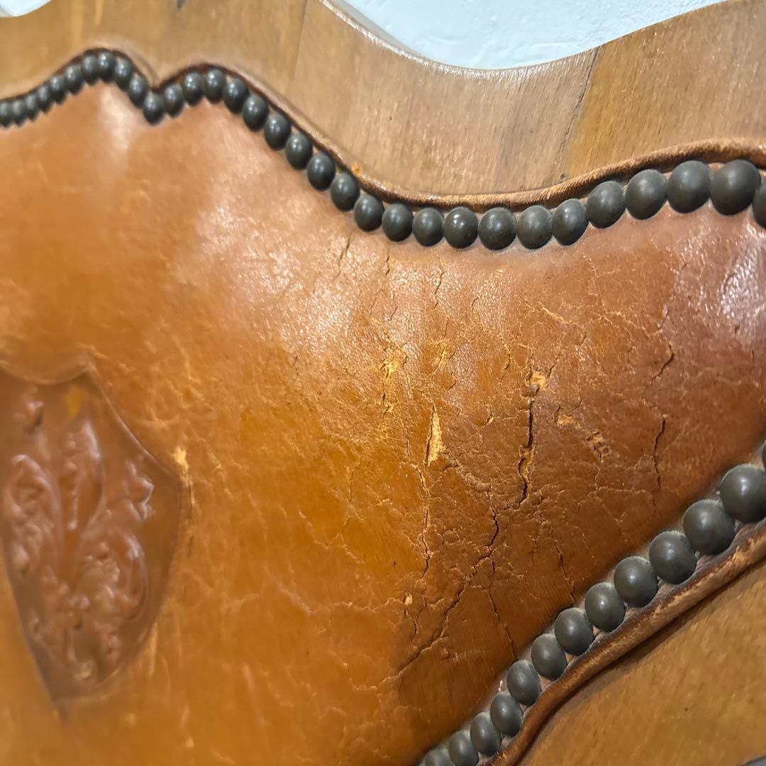 ヴィンテージチェア　レザーソファ