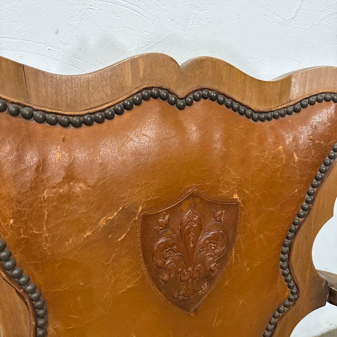 ヴィンテージチェア　レザーソファ