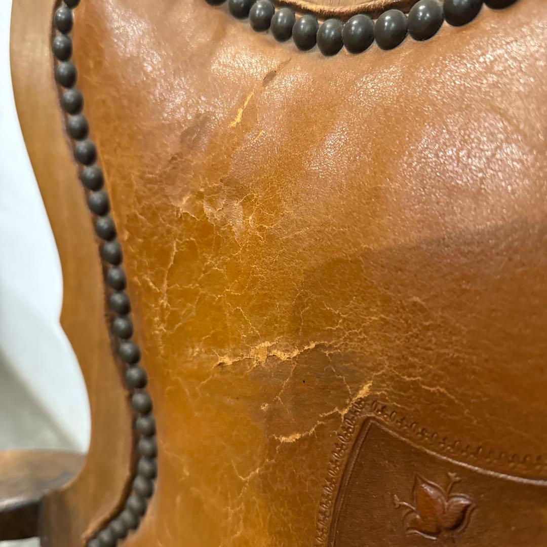 ヴィンテージチェア　レザーソファ