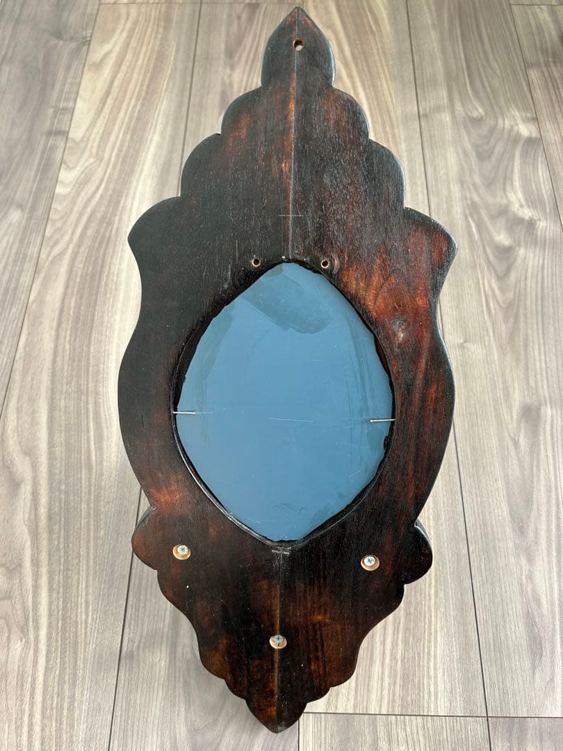 エジプト工芸木製家具・壁掛け飾り棚シェルフ・マシャラビア　螺鈿細工