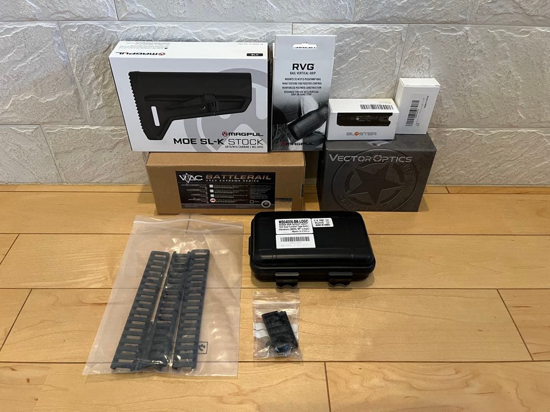 東京マルイ CQBR BLOCK1 ガスブローバックマシンガン　カスタム