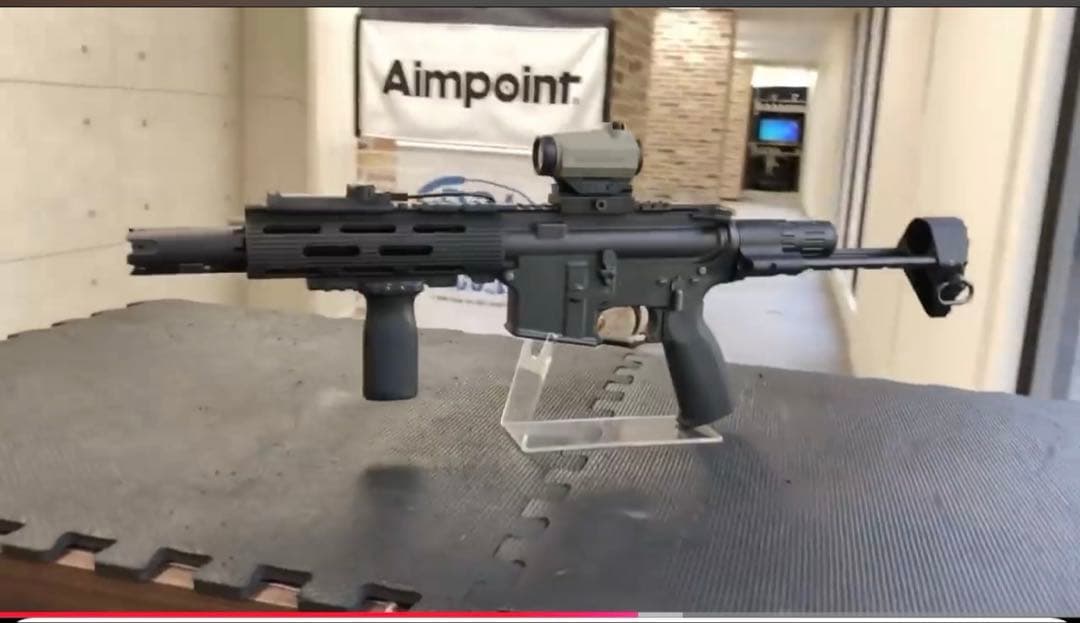 東京マルイ CQBR BLOCK1 ガスブローバックマシンガン　カスタム