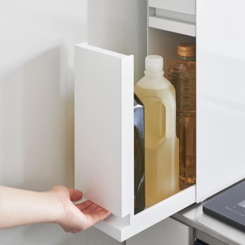 tower 隠せる調味料ラック 2段 白 ホワイト 山崎実業 4334 タワー