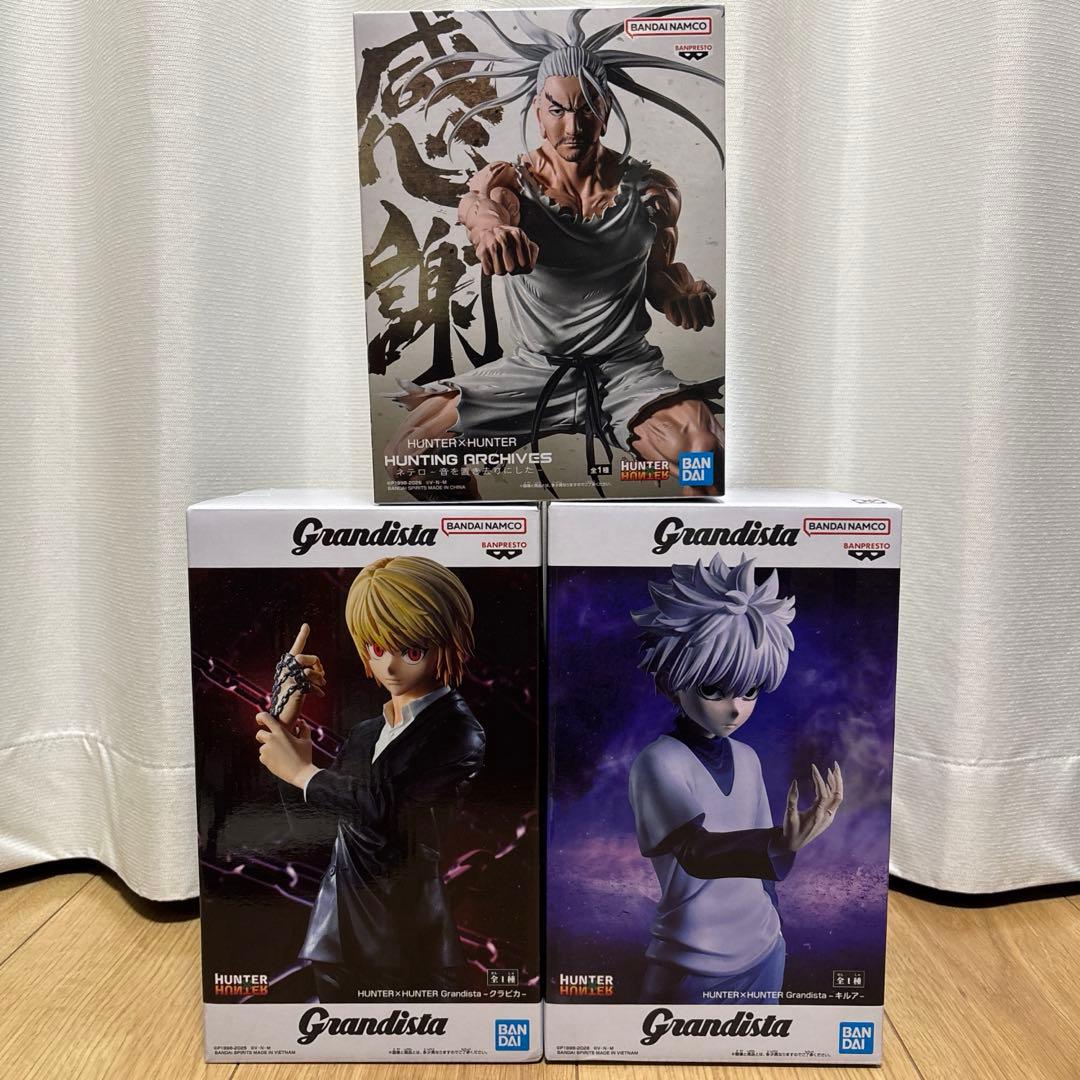 HUNTER × HUNTERフィギュア3点セット - メルカリ
