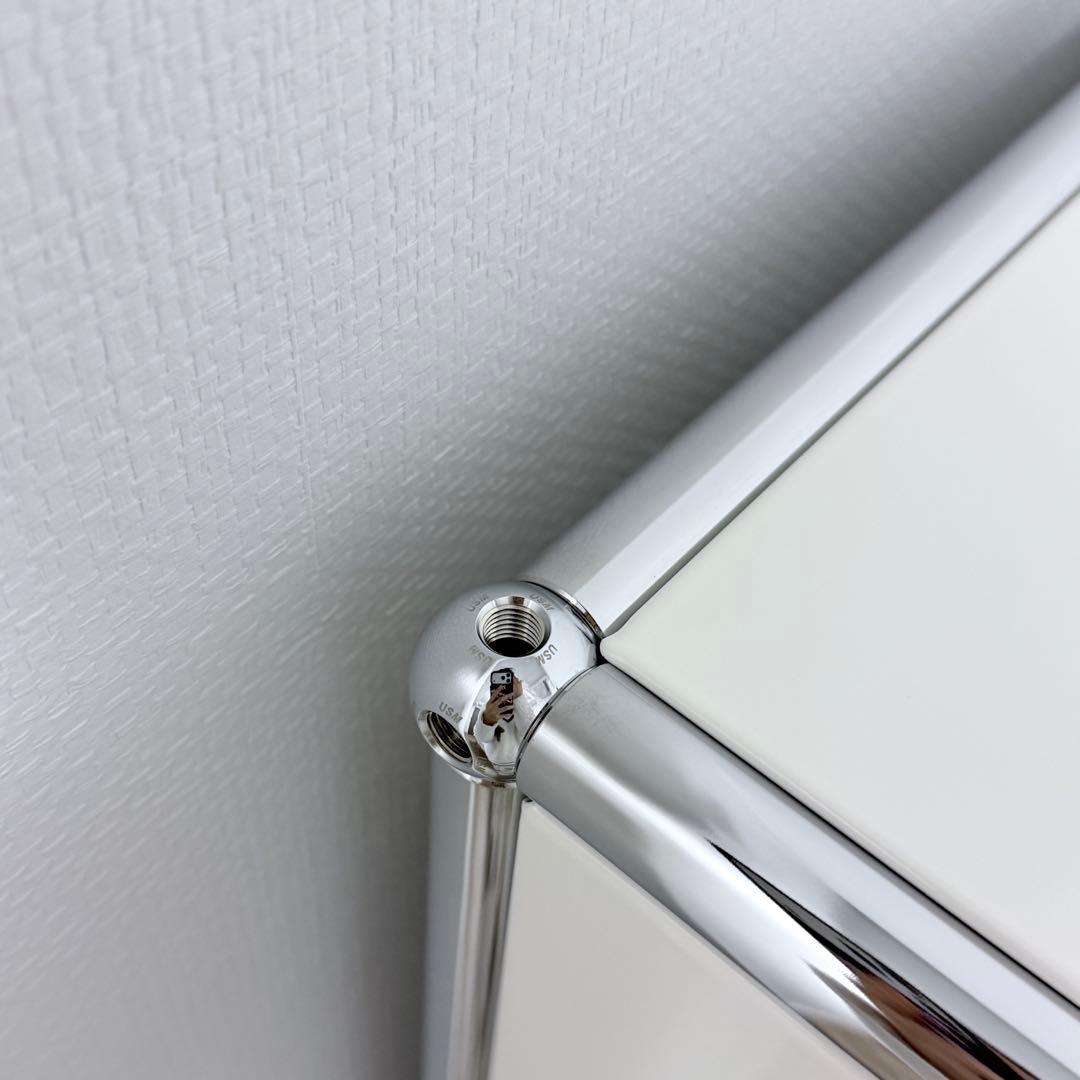 USMハラー　1列3段キャビネット　ピュアホワイト