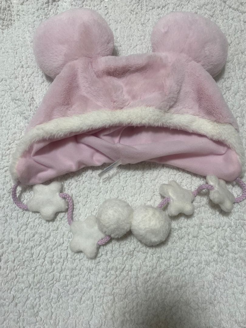 ディズニーミニーピンクパルパルーザファンキャップ - メルカリ