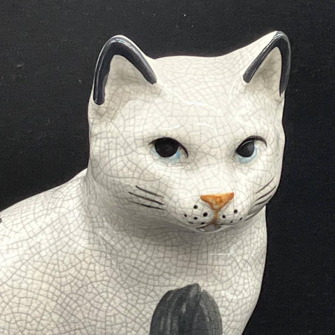 タカハシ　キャット　本の声を聞く猫 ブックエンド 1970年代 ビンテージ