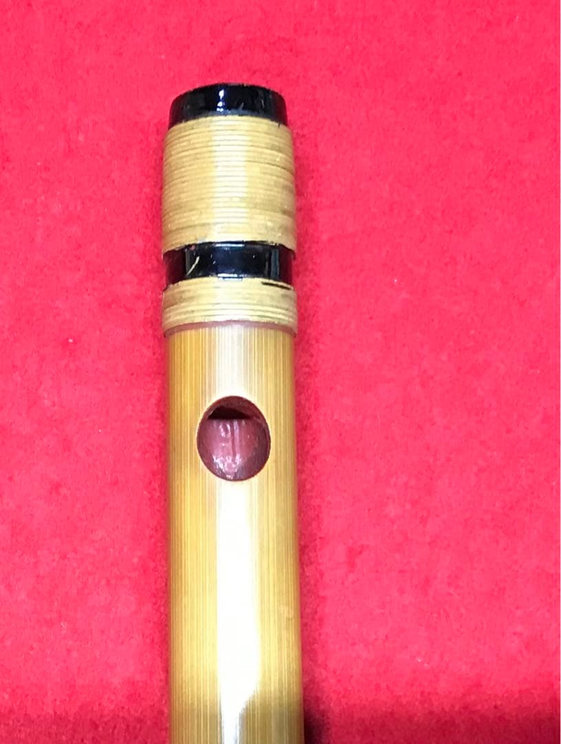 横笛293篠笛/6本調子?/㐂月/中古品