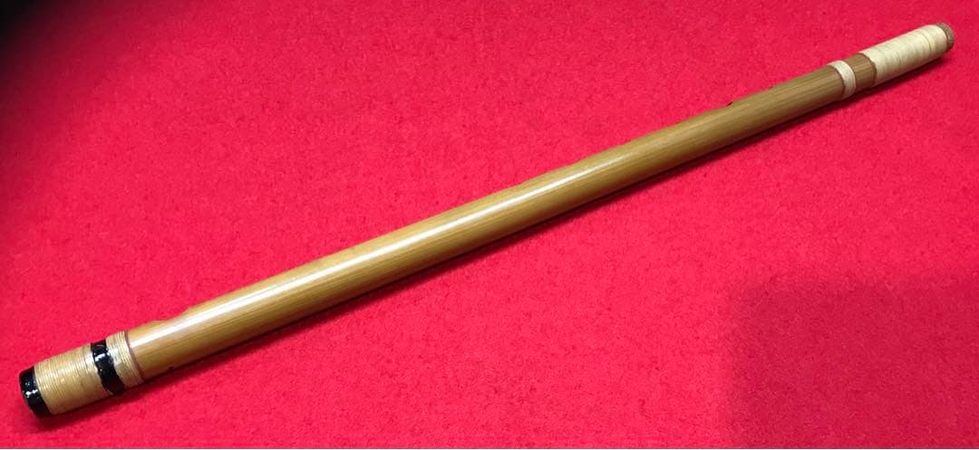 横笛293篠笛/6本調子?/㐂月/中古品