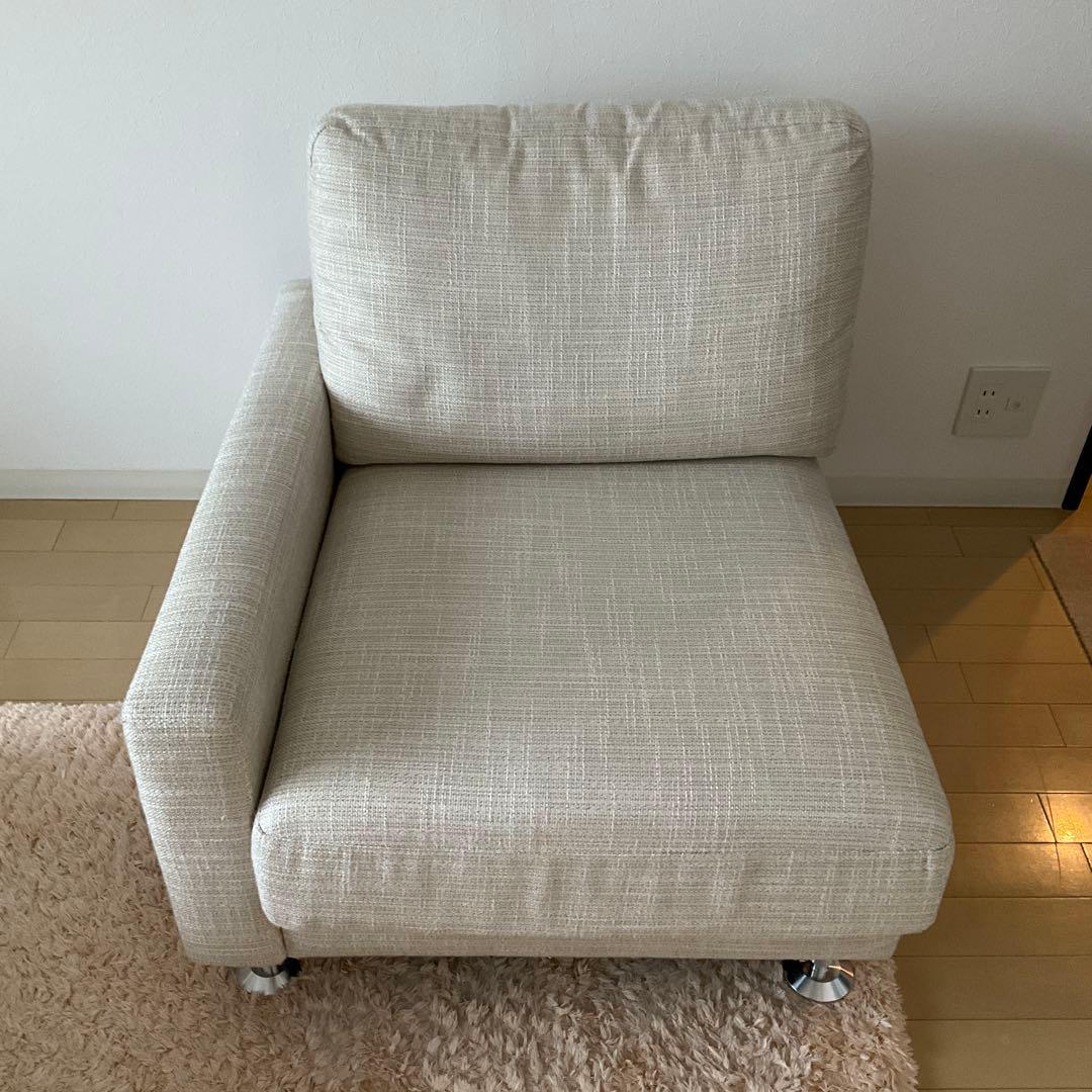 新品同様　blocco ソファ　LEON レオン　1人用ソファ
