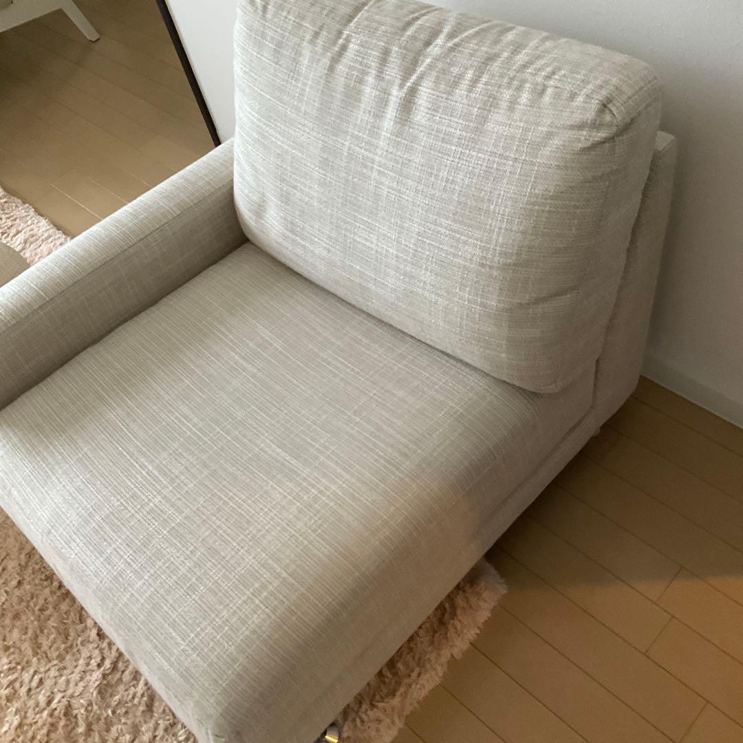 新品同様　blocco ソファ　LEON レオン　1人用ソファ