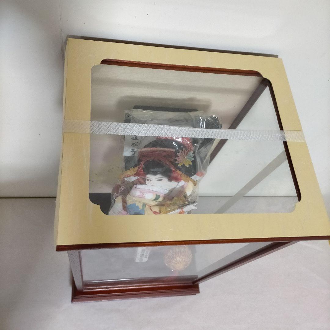 新品 羽子板 13号 ガラスケース 春ごよみ 道明寺
