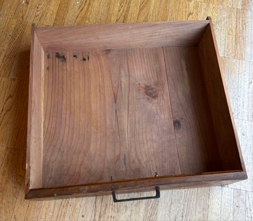 昭和レトロ 木製 引き出し 3点セット｜古家具 古道具 収納箱｜当時物