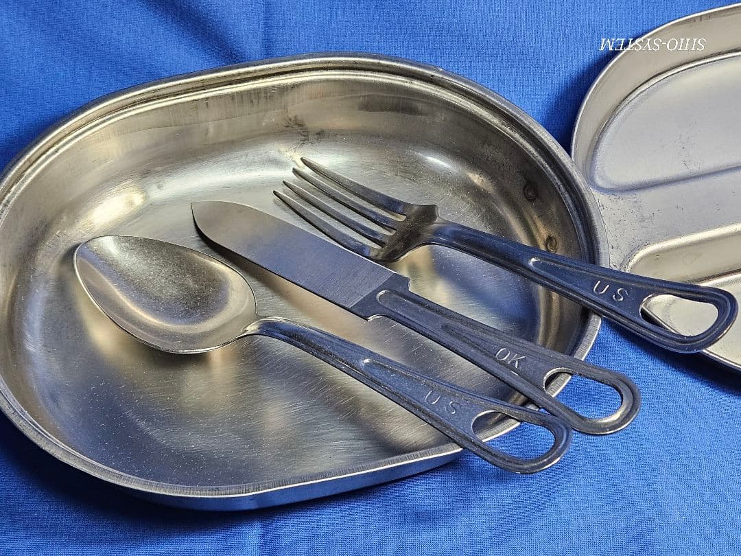 【USDE】USメスキットSMP 1982 & カトラリーセット(新品)