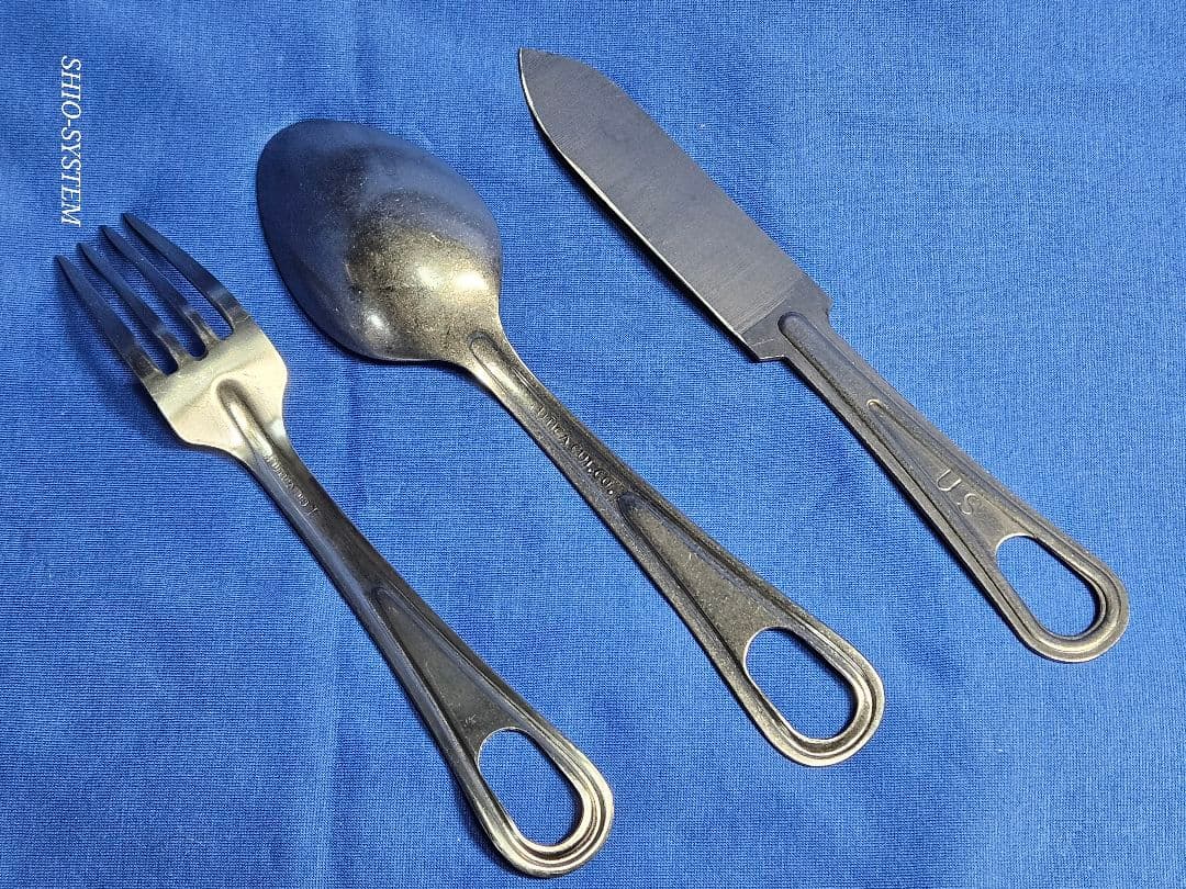 【USDE】USメスキットSMP 1982 & カトラリーセット(新品)