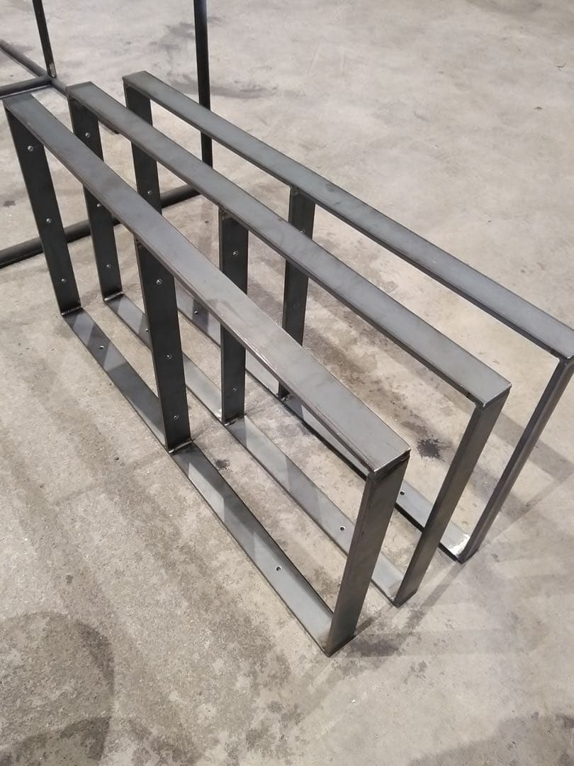 日型　アイアンシェルフ　壁掛け　吊り棚　ラック　オシャレ　男前インテリア　diy