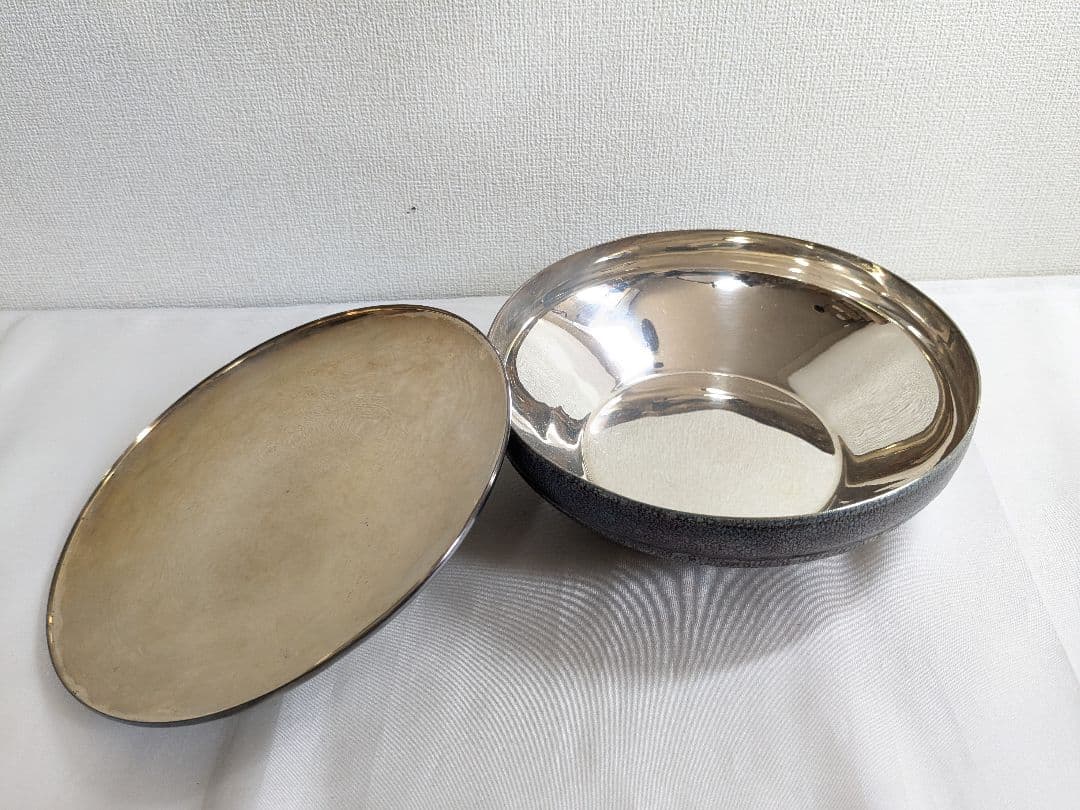 純銀製 菓子鉢 約201g ヴィンテージ