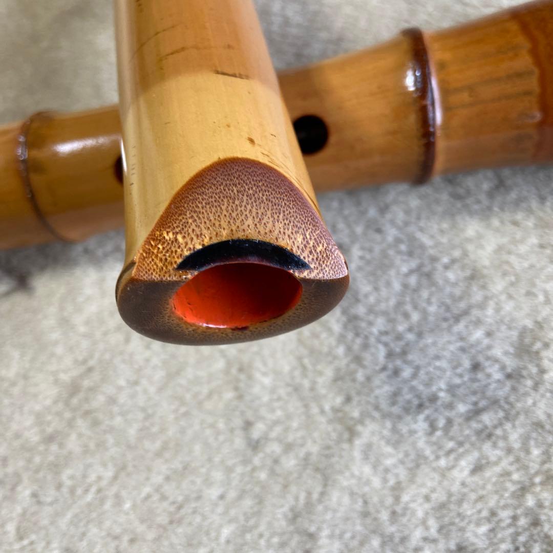 112 値下げ　尺八　一尺六寸管　春山銘