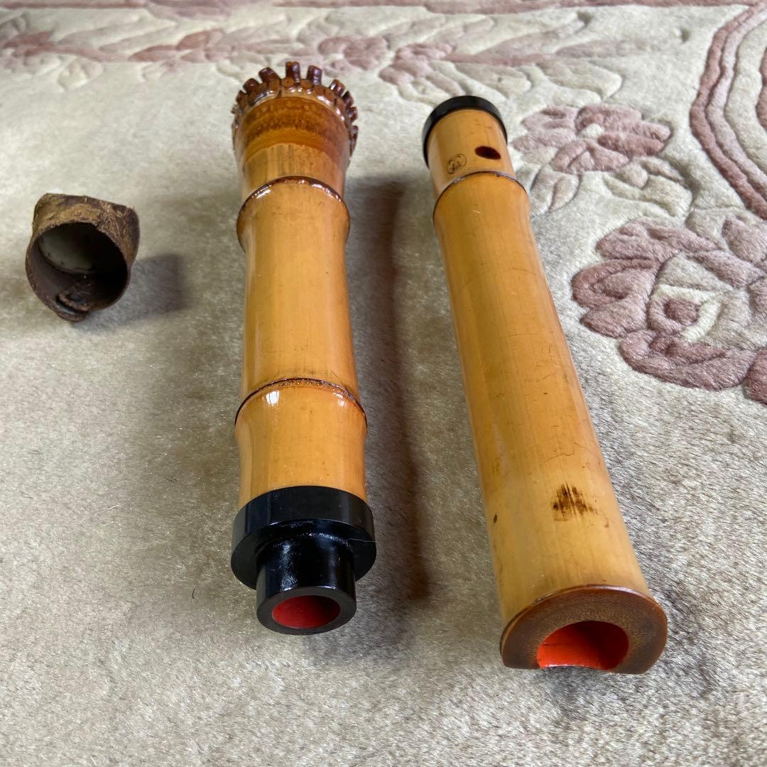 112 値下げ　尺八　一尺六寸管　春山銘