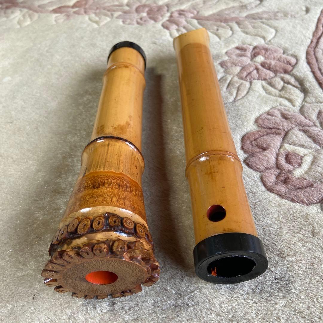 112 値下げ　尺八　一尺六寸管　春山銘