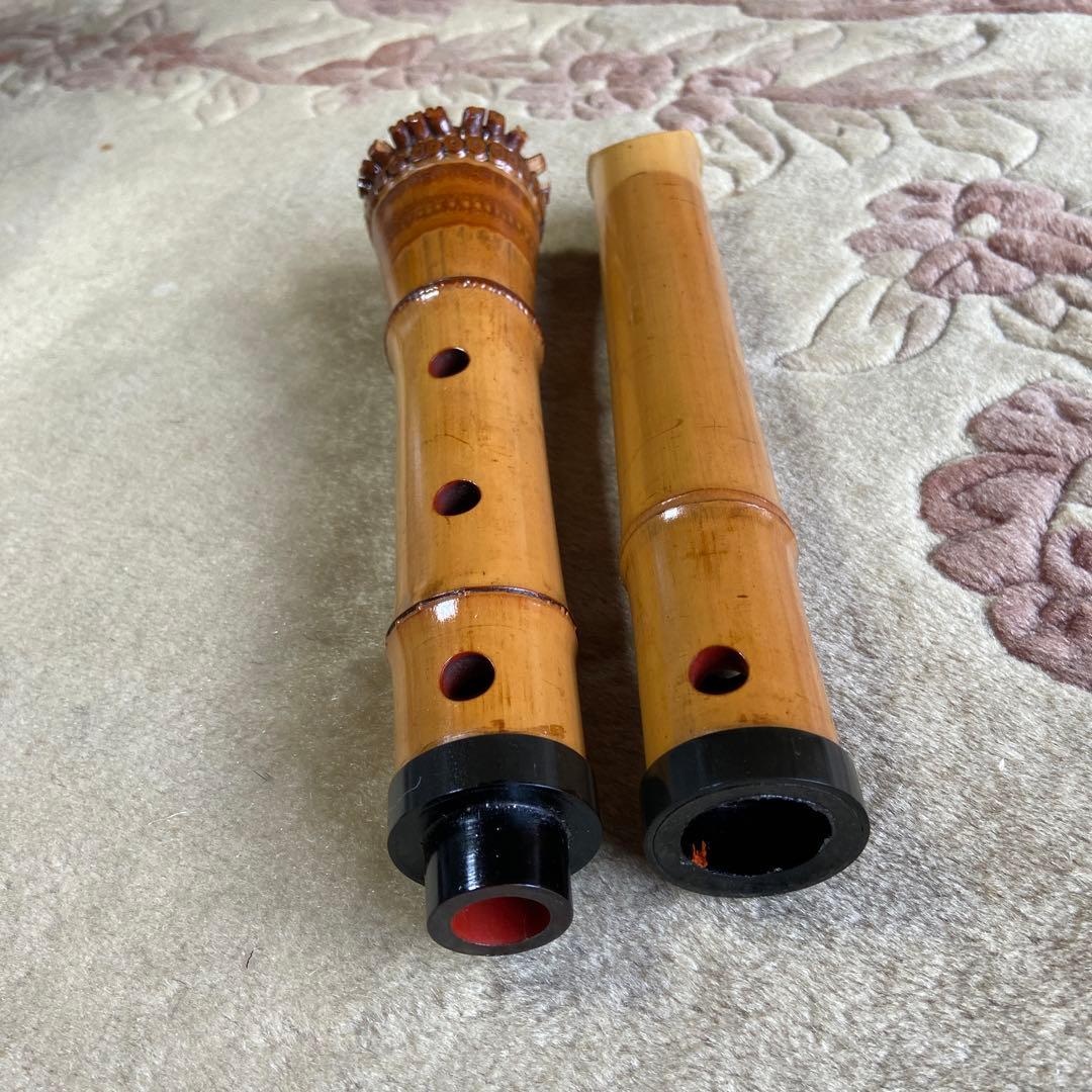 112 値下げ　尺八　一尺六寸管　春山銘