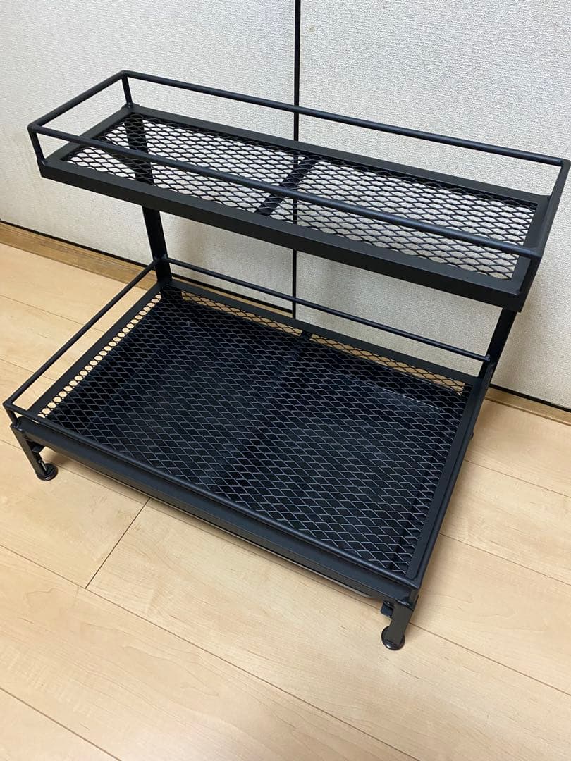 アイアンシェルフ　植物棚　アガベ　多肉植物　アイアンラック