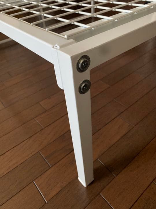 シングルベッド　フレーム　ホワイト