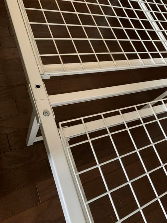 シングルベッド　フレーム　ホワイト