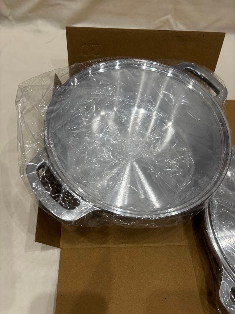 【新品未使用】HALムスイ KING無水鍋(R)20 両手鍋