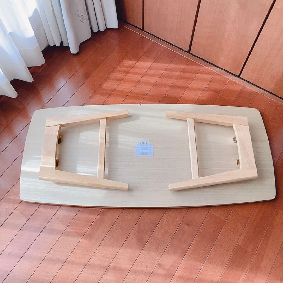 ウニコ　unico Thumb HELMI(へルミ) ローテーブル　折りたたみ