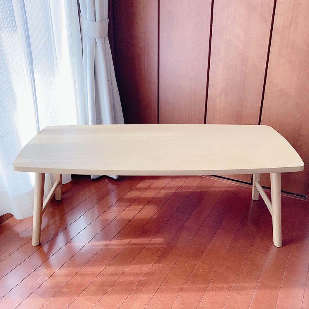 ウニコ　unico Thumb HELMI(へルミ) ローテーブル　折りたたみ