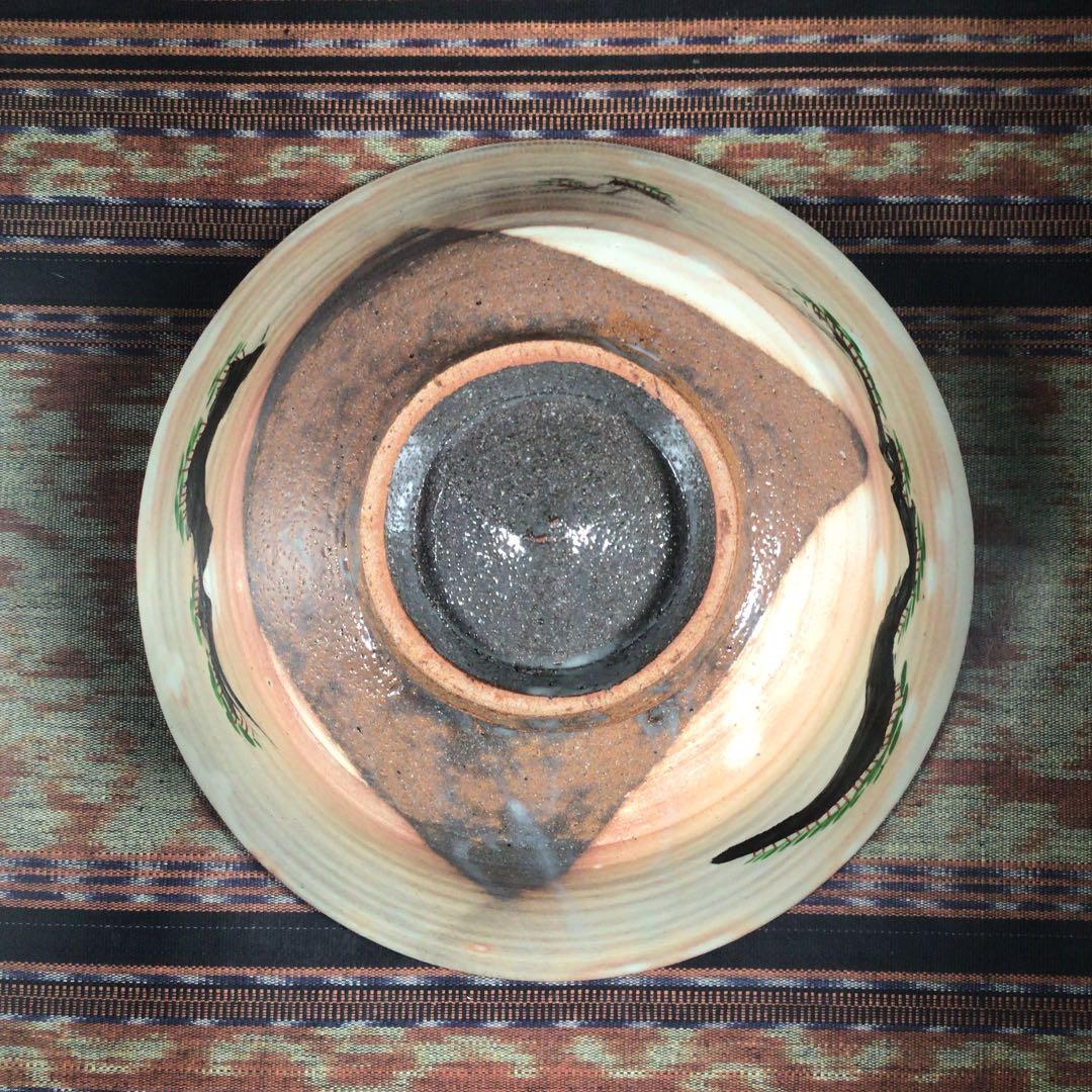 『プレうー特価』　京焼　音羽山房　番浦史郎　特大　大鉢