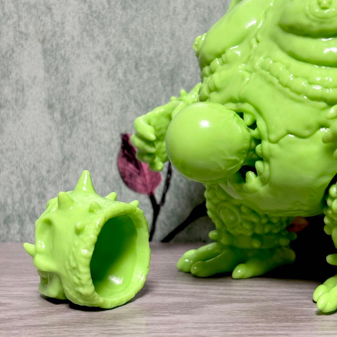FATTY HUNGER』 虐待狂脳戦士 ソフビ インディーズ ライトグリーン