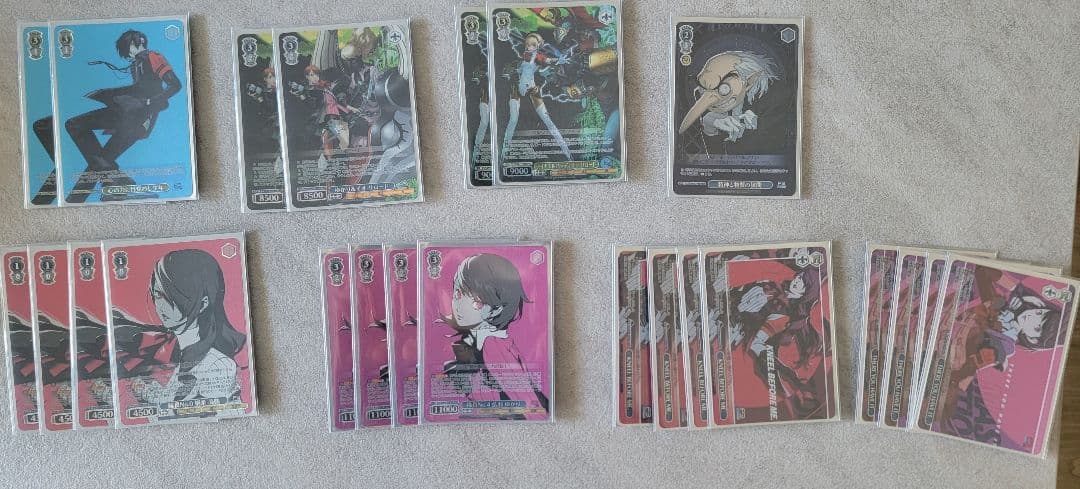 WS(ヴァイスシュヴァルツ) デッキ ペルソナ3リロード 8門 パーツ付き