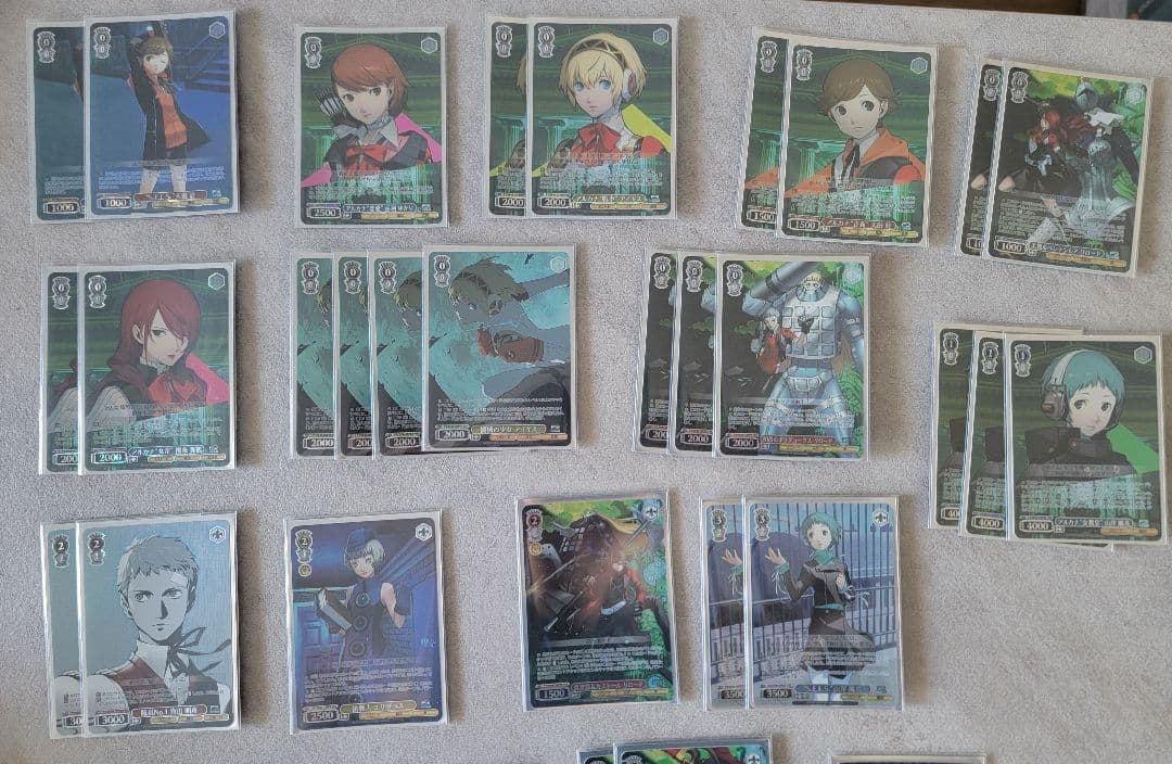 WS(ヴァイスシュヴァルツ) デッキ ペルソナ3リロード 8門 パーツ付き