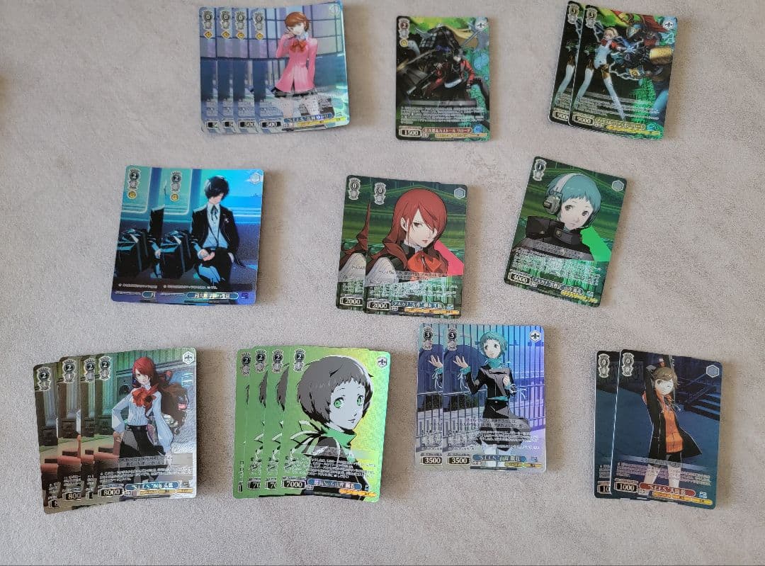 WS(ヴァイスシュヴァルツ) デッキ ペルソナ3リロード 8門 パーツ付き