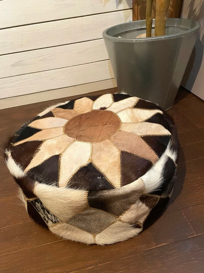 【新品未使用】ハラコプフ クッションスツール 直径約40cm