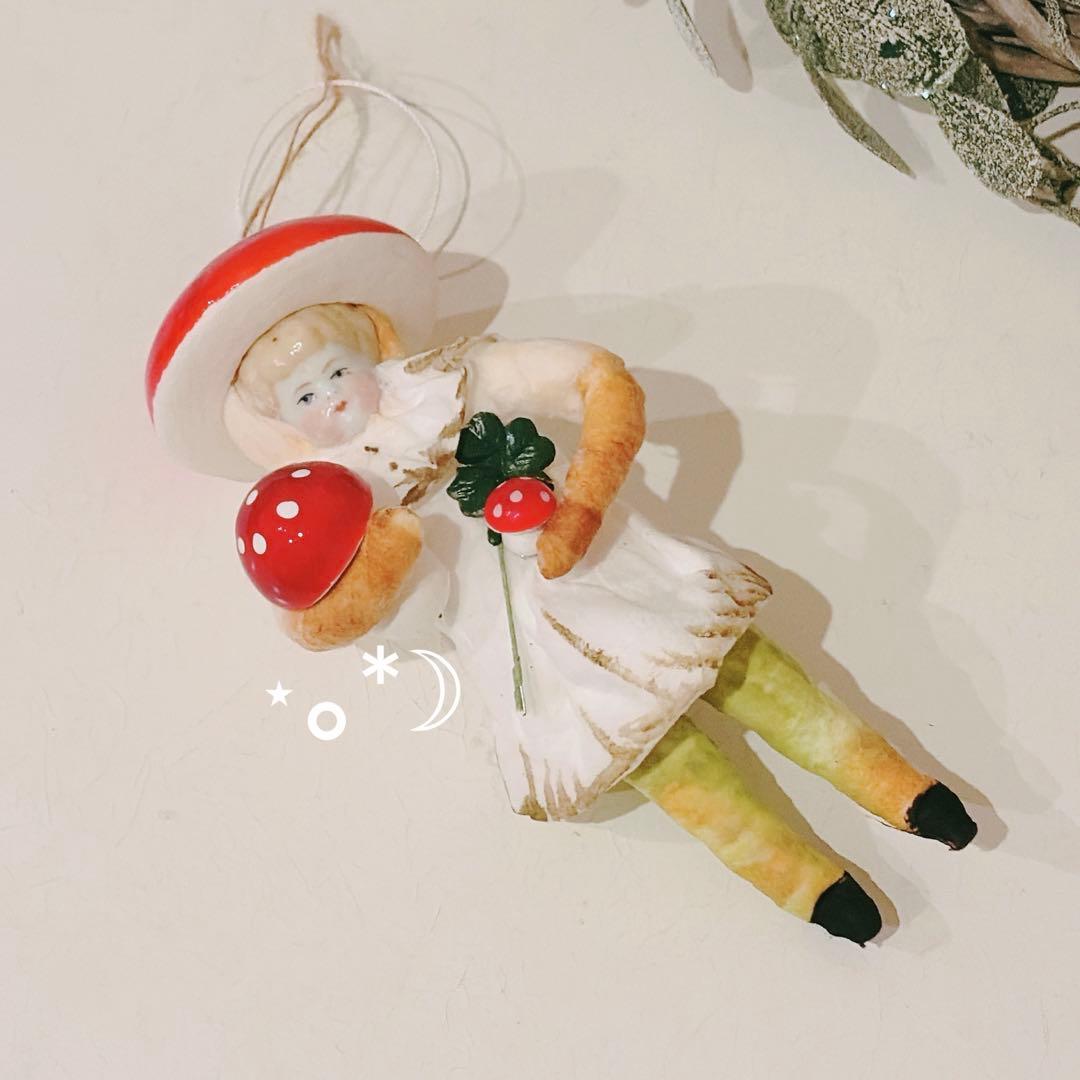 アスティエ キノコの人形 オーナメント - メルカリ