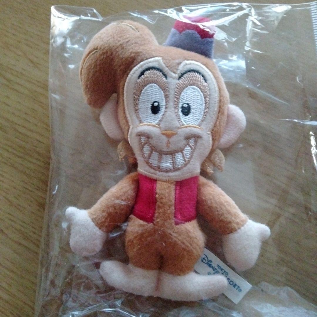 レア✨️希少 Disny ディズニー アラジン 猿 アブー キーホルダー 刺繍