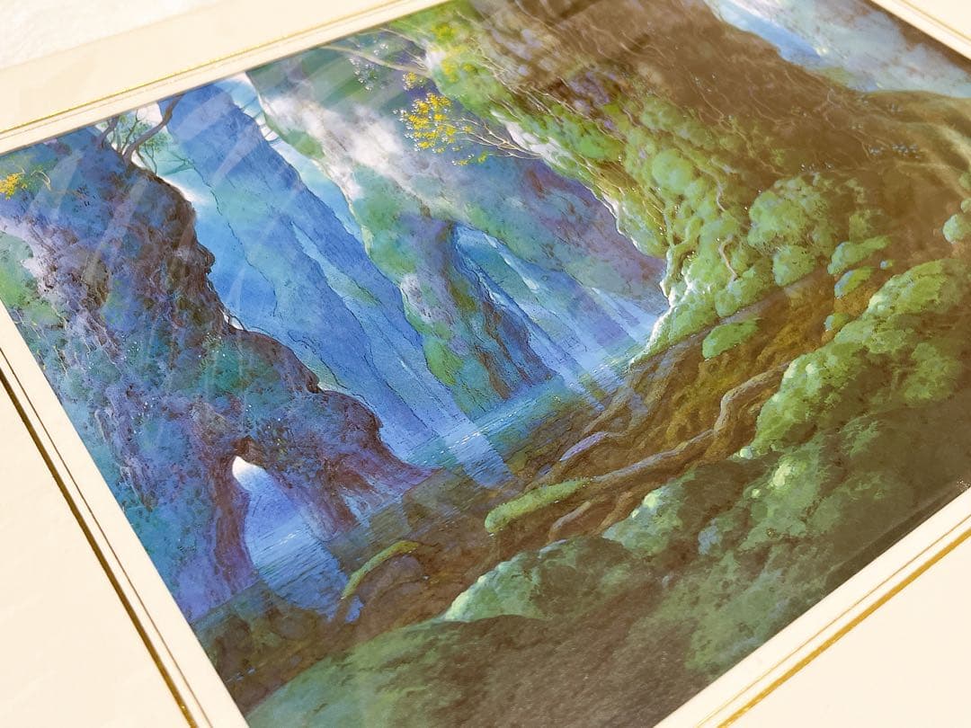 スタジオジブリ 山本二三展 もののけ姫 複製原画 - メルカリ