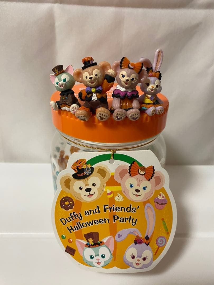 ダッフィーフレンズ 紅茶 フィギュアつき ガラス瓶 6個セット