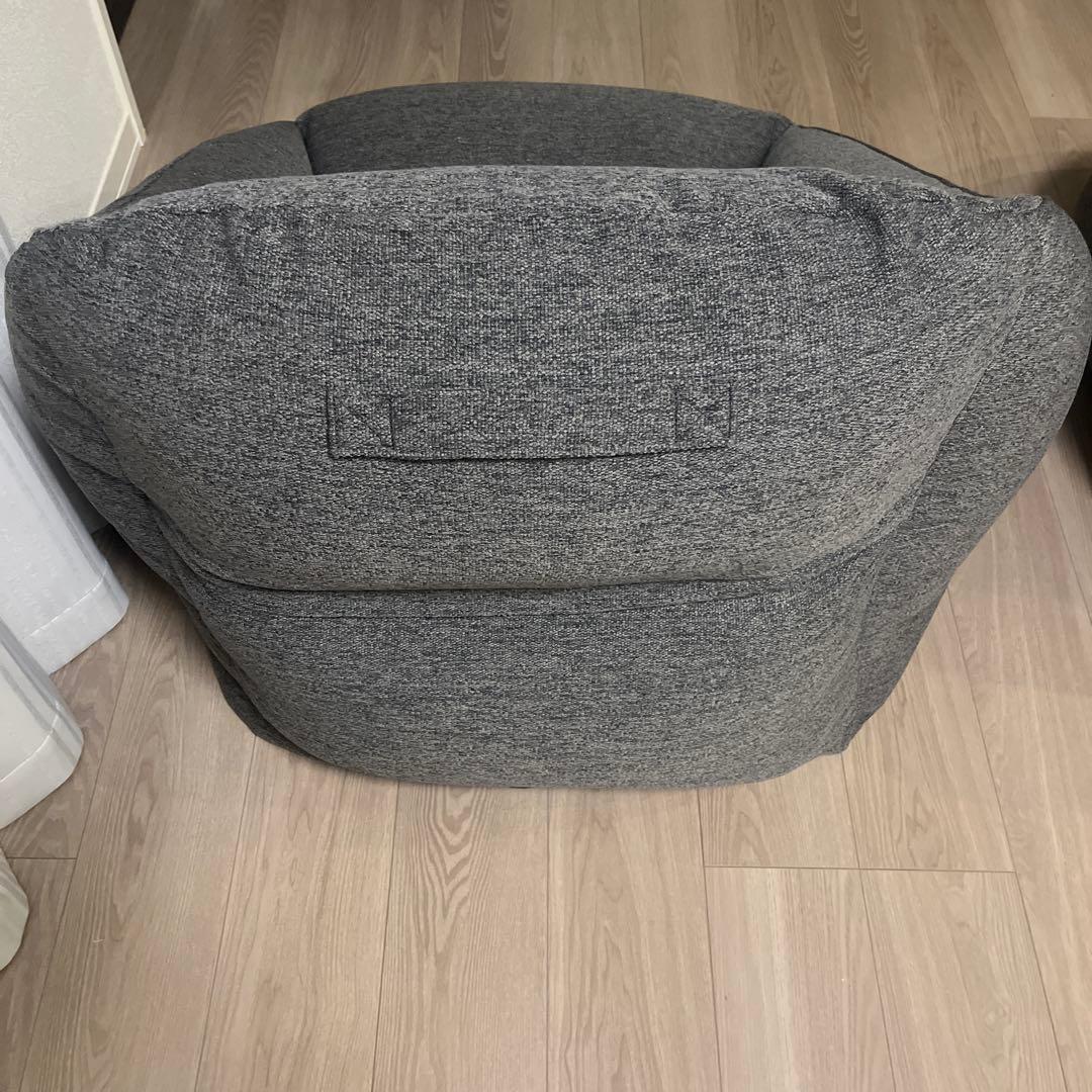 無印　空気でできたソファ2個セット