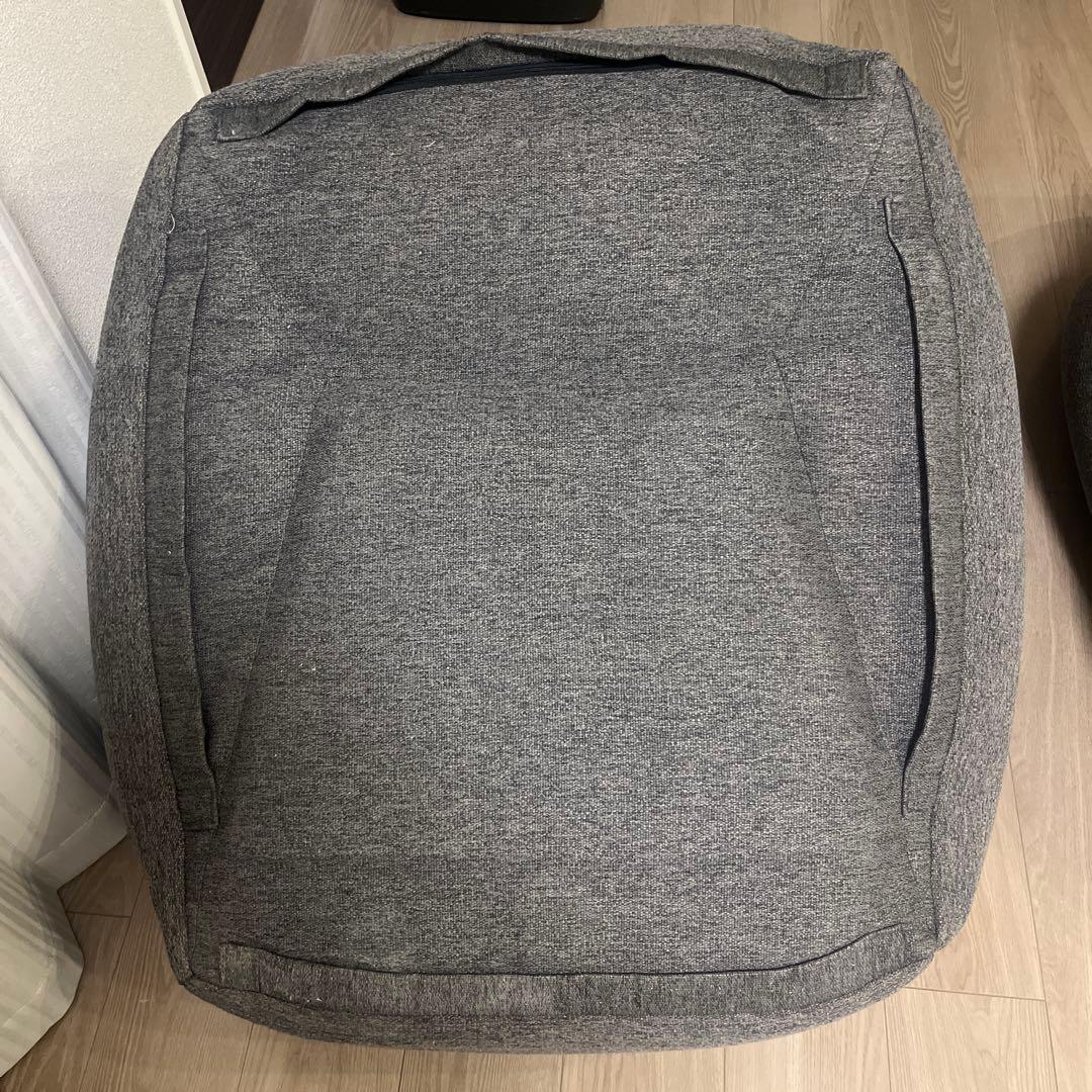 無印　空気でできたソファ2個セット