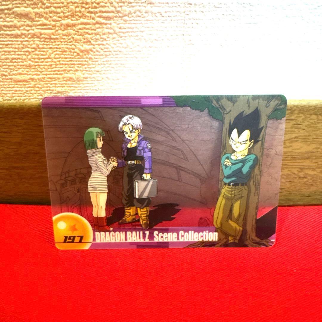 ベジータファミリー トレカ ドラゴンボールZ 鳥山明 トランクス 家族 当時物