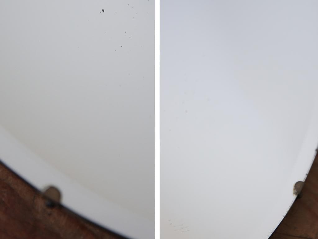 英国アンティーク壁掛けカッティングミラー/ベベルドミラー/鏡(85-257-3)