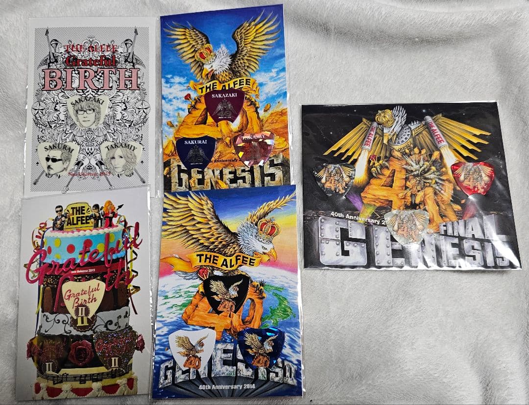 THE ALFEE アルフィー ピック 26点セット 2004秋〜2016秋 - メルカリ