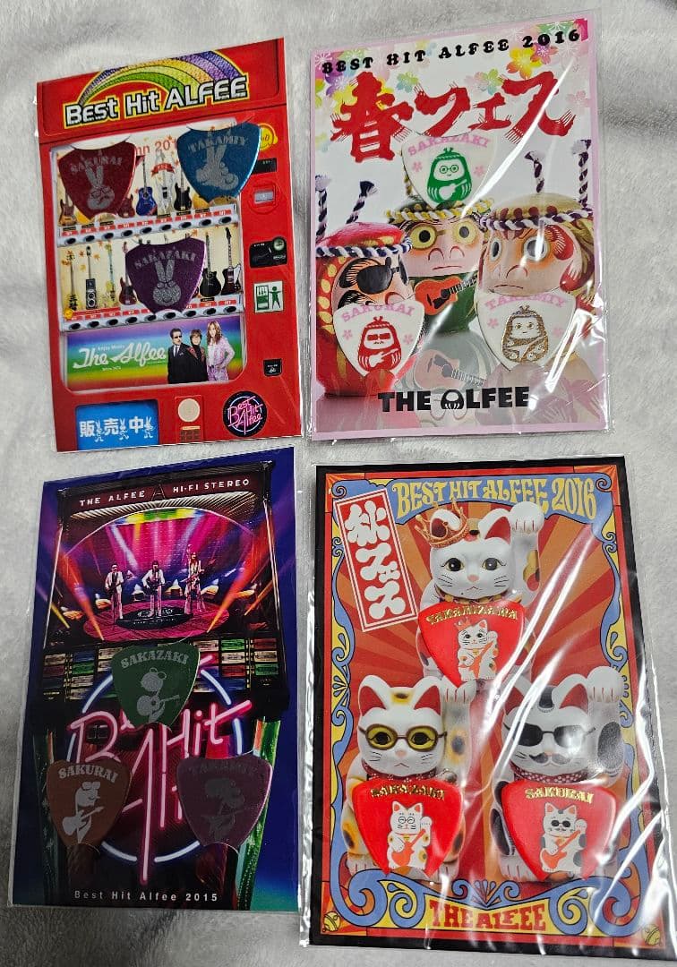 THE ALFEE アルフィー ピック 26点セット 2004秋〜2016秋 - メルカリ